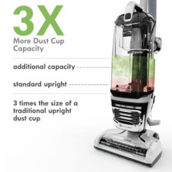 Kenmore DU4399 Featherlite Lift-Up Bagless Upright Vacuum 2-Motor Power Suction Lightweight Carpet Cleaner, White