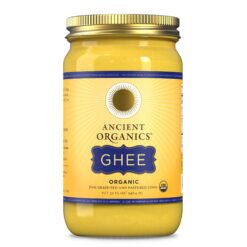 Ancient Organics Ghee, Organic Grass Fed Ghee Butter - Gluten Free Ghee, Clarified Butter, Vitamins & Omegas - 32 Fl Oz (Pack of 1)