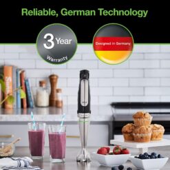 Braun MultiQuick MQ7025X Hand Blender, Faster, Finer Blending