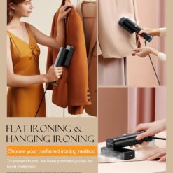 Noanul Steamer for Clothes, Portable Handheld Garment Steamer for Fabric Wrinkles Remover, 15s Fast Heat-up