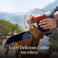 AeroPress Go Travel Coffee Press Kit - 3 in 1 brew method combines French Press, Pourover, Espresso