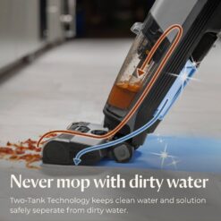 Bissell CrossWave OmniForce Cordless Multi-Surface Hard Floor Cleaner Wet Dry Vacuum with Dedicated Dry Vacuum Mode, 3882