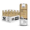Slate Milk - Sweet Cream Latte, No Sugar Added - Protein Coffee - 11 fl oz, 12 Cans
