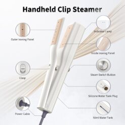 looptop Iron Steamer for Clothes - Mini Iron, Portable Handheld Garment Steamer, 3 in 1 Steam Iron Wet & Dry Ironing, 120V