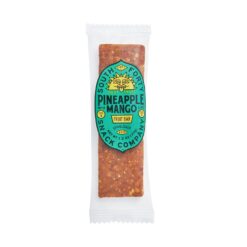 South 40 Snacks Tropical Pineapple Mango Lime Fruit Bar, just 3 Ingredients, Real Dried Fruit Leather (35g Bar, Pack of 18)