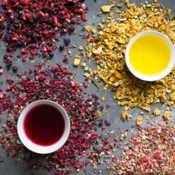 Rishi Tea Turmeric Ginger Herbal Tea - Organic Loose Leaf, Caffeine Free Ayurvedic Digestive Blend, 16 Ounces, 55+ Servings