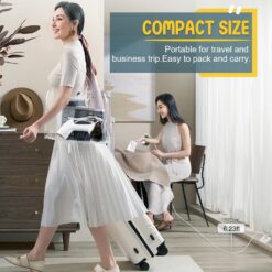 Rolipo Handheld Steamer for Clothes 1200W, Clothes Steamer with Large 360ml Water Tank, White