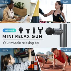 arboleaf Electric Massagers Deep Tissue, FSA HSA Eligible Items, Full-Metal Electric Portable Hand Held Massager