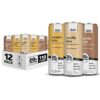 Slate Milk, Iced Coffee - Energy Variety Pack - Caramel Latte, Mocha Latte, Vanilla Latte - 175mg Caffeine, Lactose Free