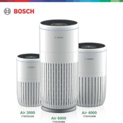 BOSCH Air Purifier for Home (Covers, 810-sq ft), 3-in-1 Filter, Air 2000, White