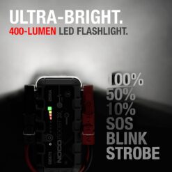 NOCO Boost X GBX75 2500A 12V UltraSafe Portable Lithium Jump Starter for up to 8.5-Liter Gas and 6.5-Liter Diesel Engines