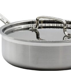 Cuisinart 15 Piece Cookware Set, MultiClad Pro Triple Ply, Silver, MCP-15N