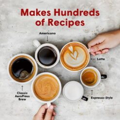 AeroPress Original Coffee and Espresso-style Maker, Barista Level Portable Coffee Maker with Chamber, Plunger, & Filters