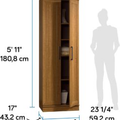 Sauder HomePlus Storage Pantry cabinets, L: 23.25