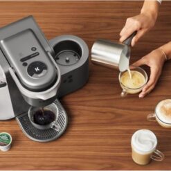 Silver Keurig K-Cafe Single Serve K-Cup Coffee, Latte and Cappuccino Maker