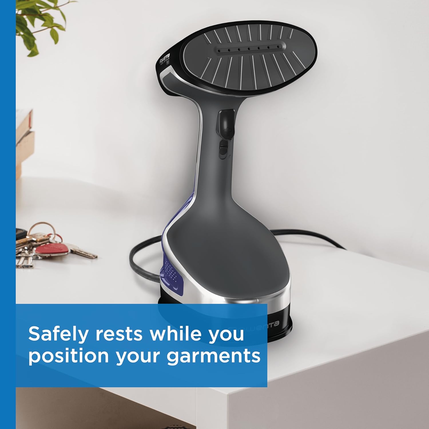 Rowenta Hand Steamer for Clothes, X-Cel Handheld Steamer, 25-Second Heat-Up, 1875W Clothes Steamer, DR8220