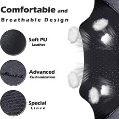 Mirakel Shiatsu Neck & Back Massager with Heat - Deep Tissue Neck, Back & Shoulder Pain Relief