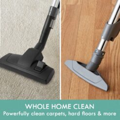 Kenmore pet Friendly Lightweight Bagged Canister Vacuum Cleaner with Extended telescoping Wand, Green