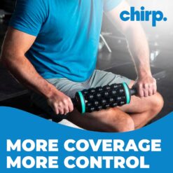 Chirp RPM Rolling Percussive Massager, Percussive Therapy, Whole Body Relief, Deep Tissue and Muscle Recovery, 5-Speed Reversible Spin