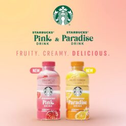 Starbucks Paradise Drink, Pineapple Passionfruit with Coconut Milk, 14oz Bottles (12 Pack)