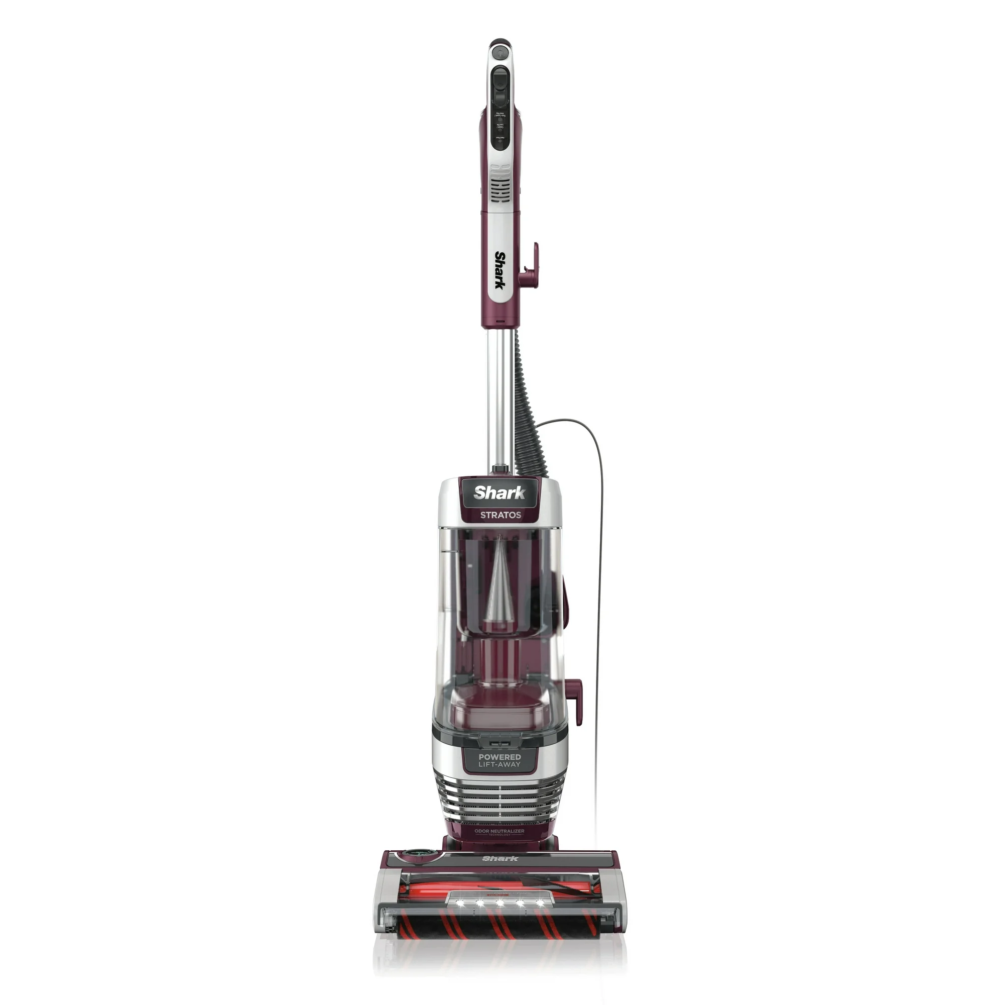 Shark Stratos Upright Vacuum with DuoClean PowerFins HairPro, Self-Cleaning Brushroll, Odor Neutralizer Technology, AZ3000