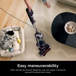Shark Lift-Away with PowerFins HairPro & Odor Neutralizer Technology Upright Multi Surface Vacuum, ZD550