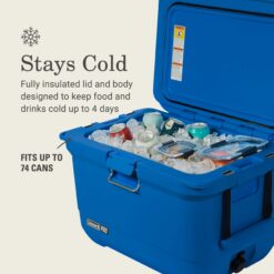 Coleman Pro 45-Quart Hard Cooler, Neptune