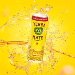 Guayakí Yerba Mate, Organic Sparkling Energy Drink Alternative, 15.5 Oz (Pack of 12) (Packaging May Vary)