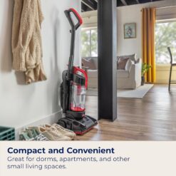 Bissell CleanView Compact Upright Vacuum, Lightweight with Powerful Suction and Removable Extension Wand, 3508