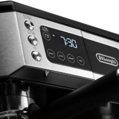 De'Longhi All-in-One Combination Coffee Maker & Espresso Machine + Advanced Adjustable Milk Frother, Black, COM532M