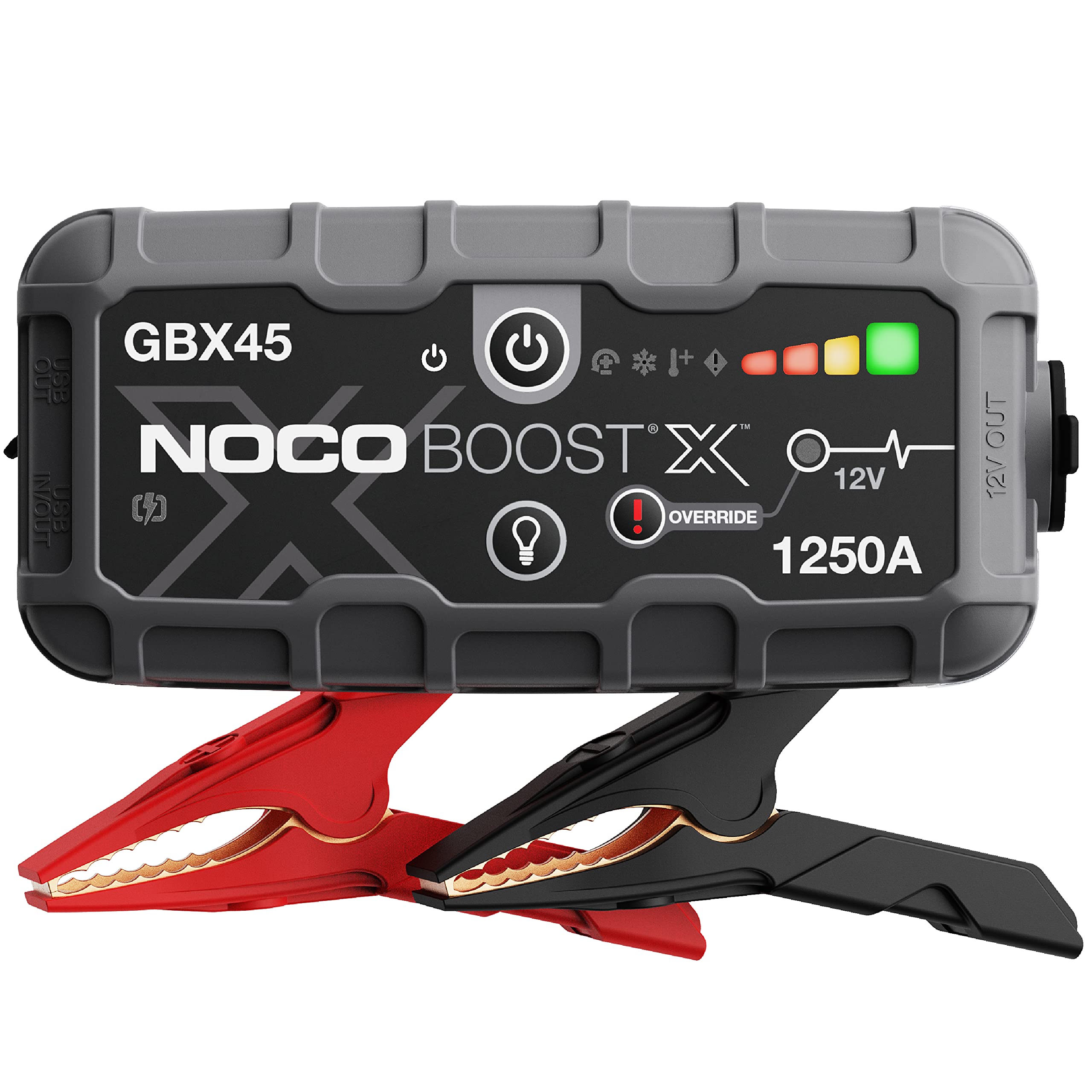NOCO Boost X GBX45 1250A 12V UltraSafe Portable Lithium Jump Starter, Car Battery Booster Pack