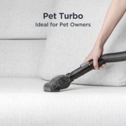 EUREKA Pet Upright Vacuum Cleaner for Home, Bagless Upright Vacuum Cleaner Swivel Steering, Red