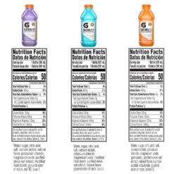 Gatorlyte Rapid Rehydration Electrolyte Beverage, Variety Pack 2.0, 20 Fl Oz (Pack of 12)
