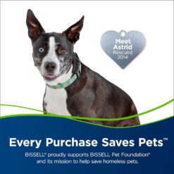 BISSELL Pet Hair Eraser Turbo Rewind Vacuum, Lightweight, Automatic Cord Rewind, Tangle-Free Brush Roll, Blue, 27909