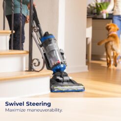 Bissell CleanView Swivel Vacuum with Triple Action Brush Roll, Swivel Steering, Extension Wand, Easy-Empty Dirt Tank