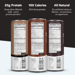 Slate Milk - Chocolate Variety Pack - Chocolate, Dark Chocolate, Mocha Latte - 11 fl oz, 12 Cans
