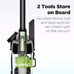 Eureka NEU10AE4 Powerful Bagless Upright Vacuum Cleaner Carpet and Floor, Green