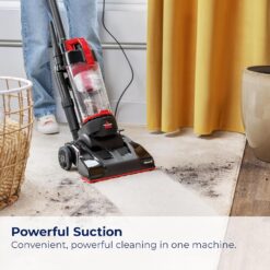 Bissell CleanView Compact Upright Vacuum, Lightweight with Powerful Suction and Removable Extension Wand, 3508