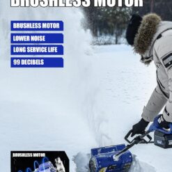 Wild Badger Power Electric Snow Shovel 40V 15