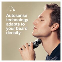 Braun Electric Razor for Men, Series 9 Pro 9465cc Wet & Dry Electric Foil Shaver with ProLift Beard Trimmer, Noble Metal