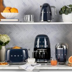 SMEG 50's Retro Style 2 Slice Toaster, Navy