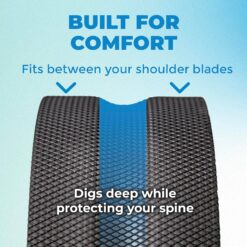Chirp Wheel Foam Roller - Targeted Back Foam Roller for Neck & Back Pain Relief, Deep Tissue Muscle Massage