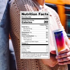 Hiyo Organic Social Tonic - Blackberry Lemon, 12 Pack - N.A. Functional Seltzer, Nootropics & Botanicals