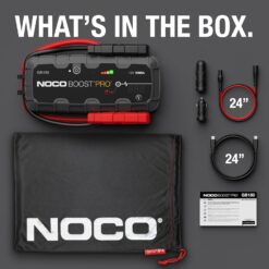 NOCO Boost Pro GB150 3000A UltraSafe Car Battery Jump Starter, 12V Battery Pack for 9.0L Gasoline and 7.0L Diesel Engines
