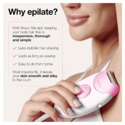 Braun Epilator Silk-epil 3 3-270, Hair Removal Device, Epilator for Women, Shaver & Trimmer, Hair Removal