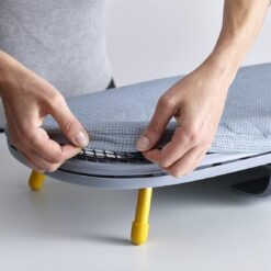 Joseph Joseph Folding Tabletop Ironing Board with Iron Holder, Compact, Space-Saving, Grey/Yellow