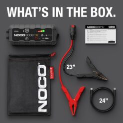 NOCO Boost XL GB50 1500 Amp 12-Volt UltraSafe Lithium Jump Starter Box for up to 7-Liter Gasoline and 4-Liter Diesel Engines