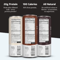 Slate Milk - Core Variety Pack - Classic Chocolate, Dark Chocolate, French Vanilla - 11 fl oz, 12 Cans