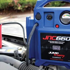 Clore Automotive Jump-N-Carry JNC660 1700 Peak Amp 12 Volt Jump Starter, Blue