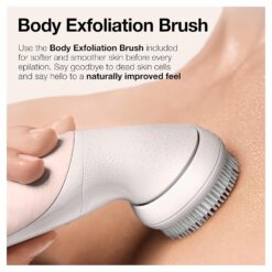 Braun Epilator Silk-épil 9 9-030 with Flexible Head, Facial Hair Removal for Women and Men, Hair Removal Device, Shaver & Trimmer